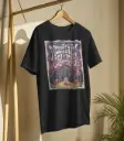 Custom Print T-Shirt Black (Mountains Calling)